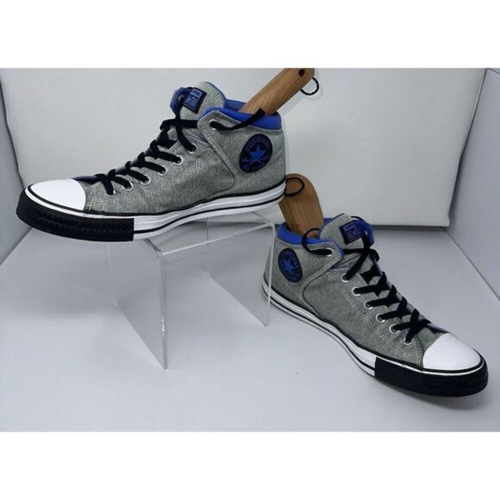 Converse Chuck Taylor Men's‎ All Star High Top Sneaker Size 11 Gray Canvas